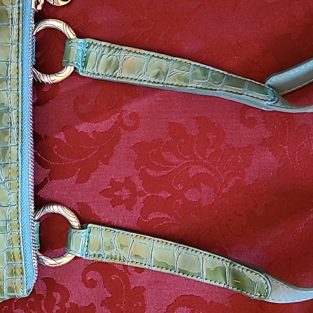 Brighton Teal Twister Zip Pouch Crossbody - Picture 11 of 14